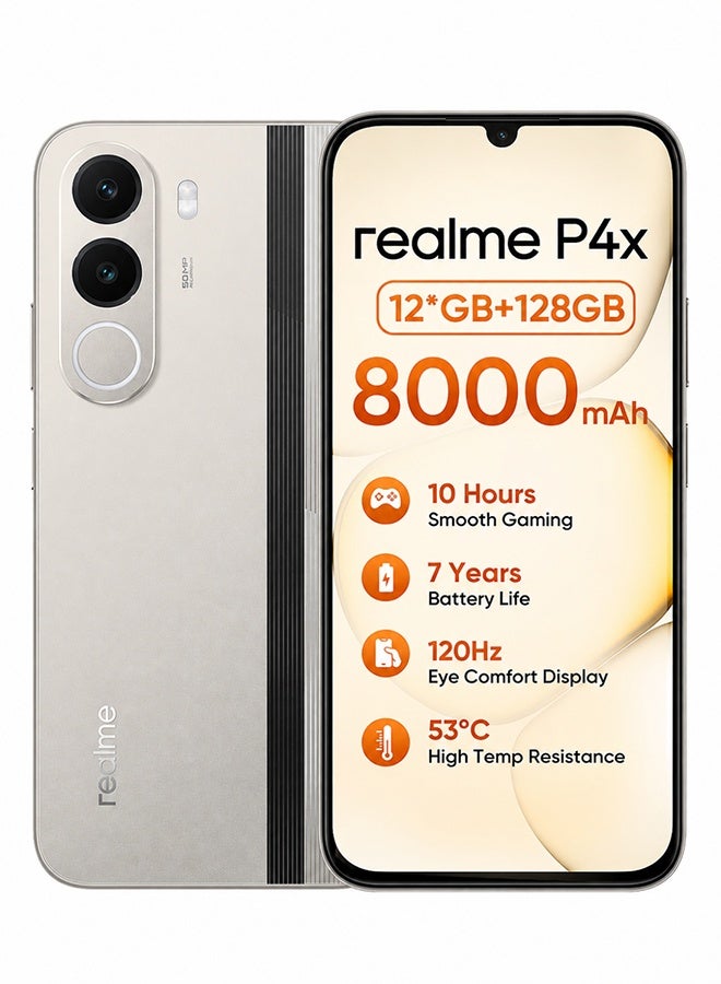 P4x Dual SIM 4G Rally White 4GB RAM…