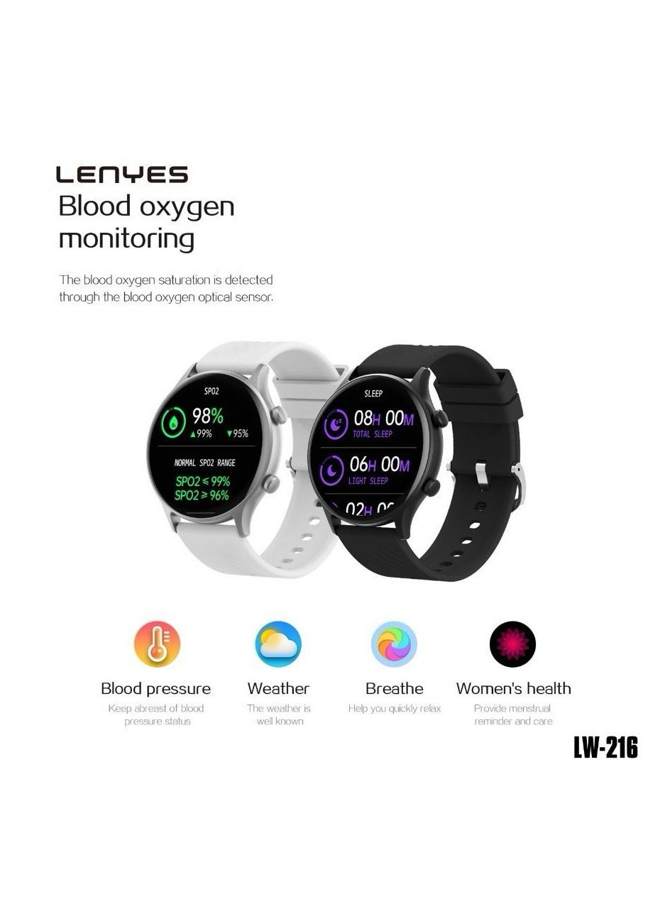 Compare Smartwatch LW216LCD HD 1.39 inch Display at KSA Price
