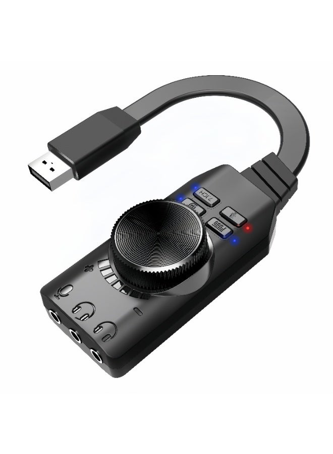Compare Plextone GS3 7.1 Channel USB External Sound Card for PC & Mobile Gaming at KSA Price