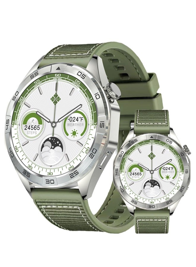 Compare Mens smart watches have a full touch screen, voice chat, heart rate, sleep monitoring, etc.Waterproof watch, Bluetooth pairing Android and iOS, sports watch, outdoor watch at KSA Price