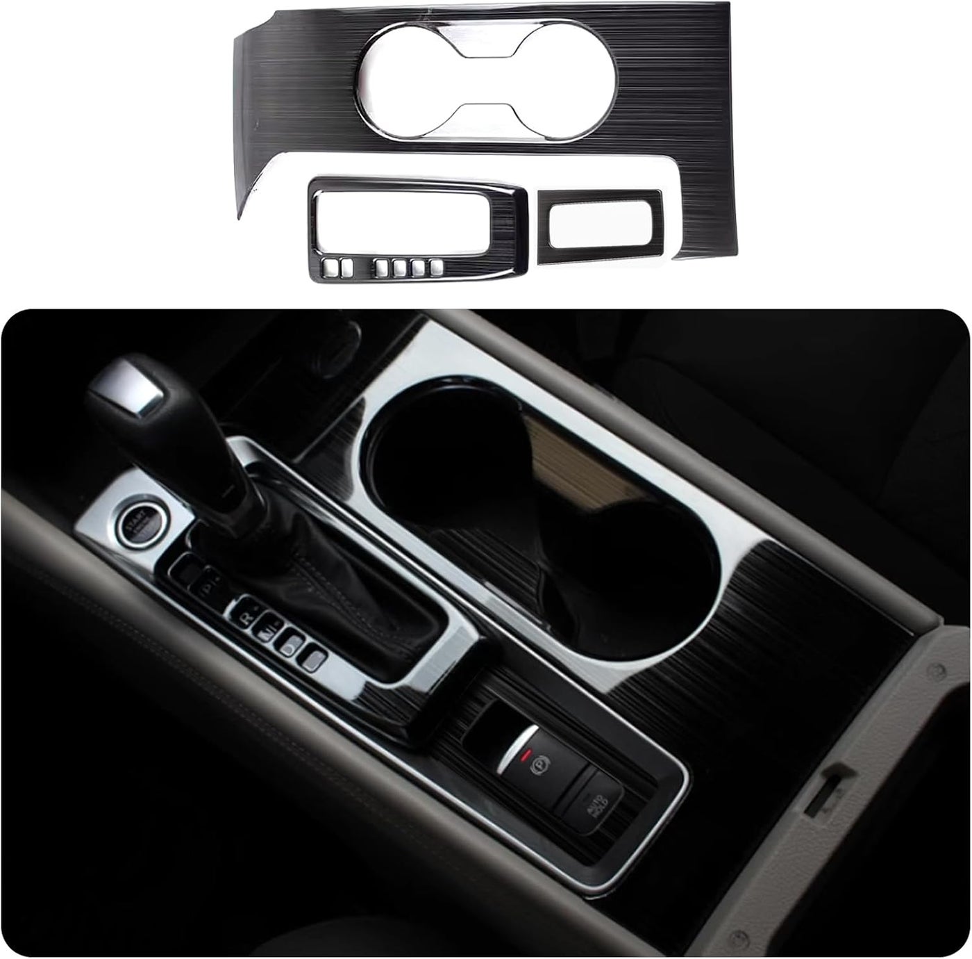 Compare KELEIMAI Car Accessories for Nissan Altima 20192025 Interior Gear Shift & Cup Panel Trim Black Brushed  3PCS Stainless Steel at KSA Price