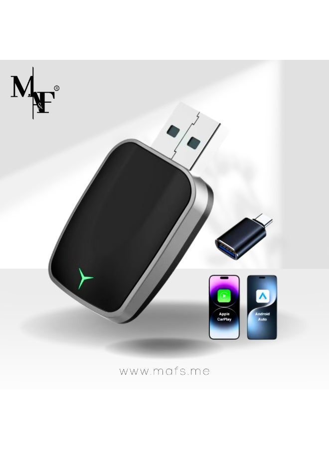 Wireless CarPlay Adapter for iPhone – Plug & Play…