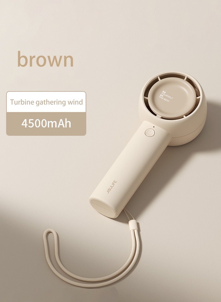 JISULIFE Handheld turbo fan [16 hours maximum…