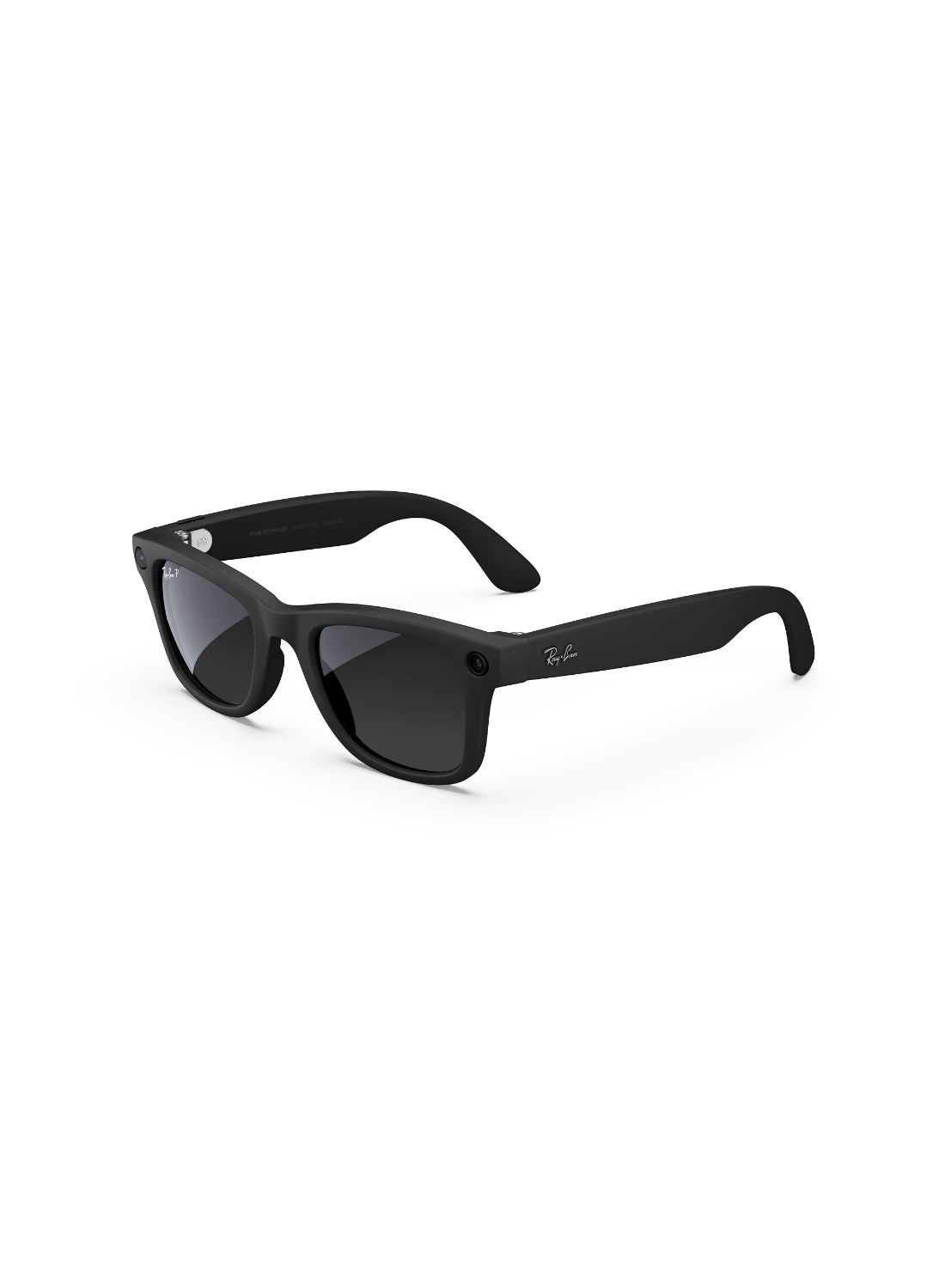 Compare RAYBAN Wayfarer Gen 1 Matte Black Frame Gradient Graphite Lens Standard High Bridge Polar Gradient Graphite at KSA Price