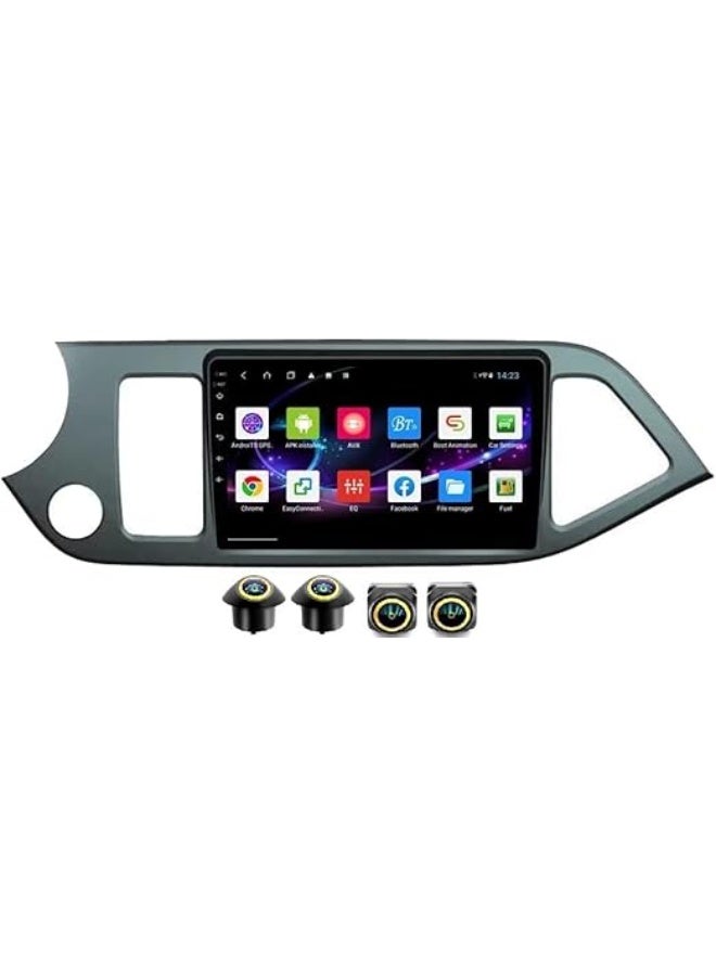 Compare Android Car Stereo for Kia Morning Picanto 20112015 4GB RAM 64GB ROM Support Carplay, MLink WiFi BT, Radio GPS, 9 Inch IPS.QLED, interface, Screen with 360D Camera Included at KSA Price