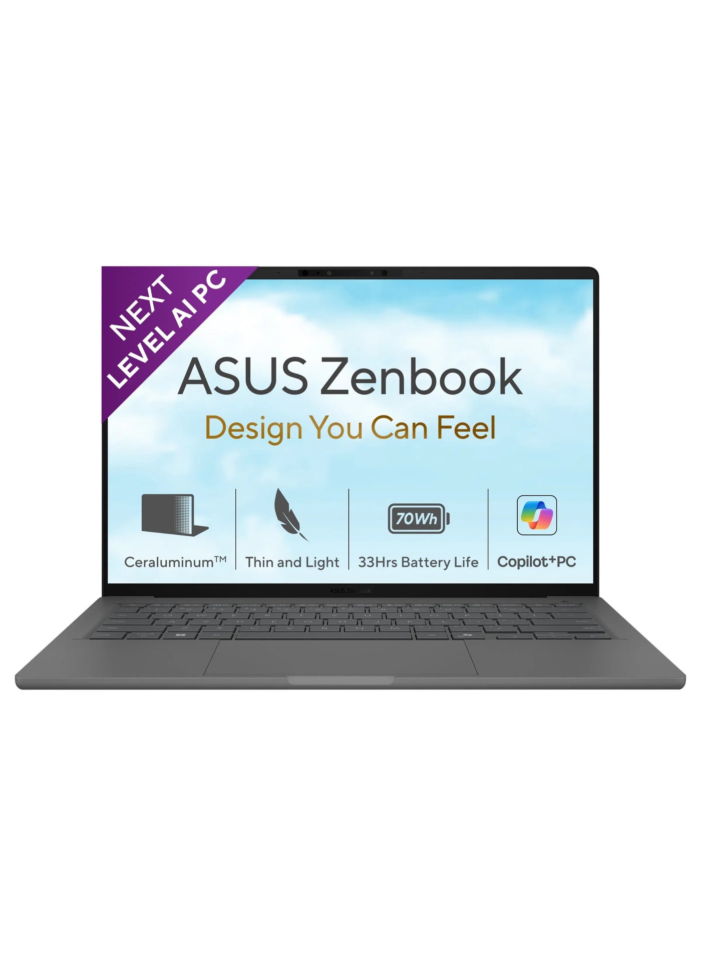 Compare ASUS Zenbook A14 14” WUXGA OLED Laptop, Snapdragon X X126100 Processor, 32GB LPDDR5X RAM, 1TB PCIe 4.0 SSD, Qualcomm Adreno Graphics, Copilot+ PC, Windows 11 Home, 45 TOPS AI NPU, Iceland Gray, UX3407QAPS76 English ICELAND GRAY at KSA Price