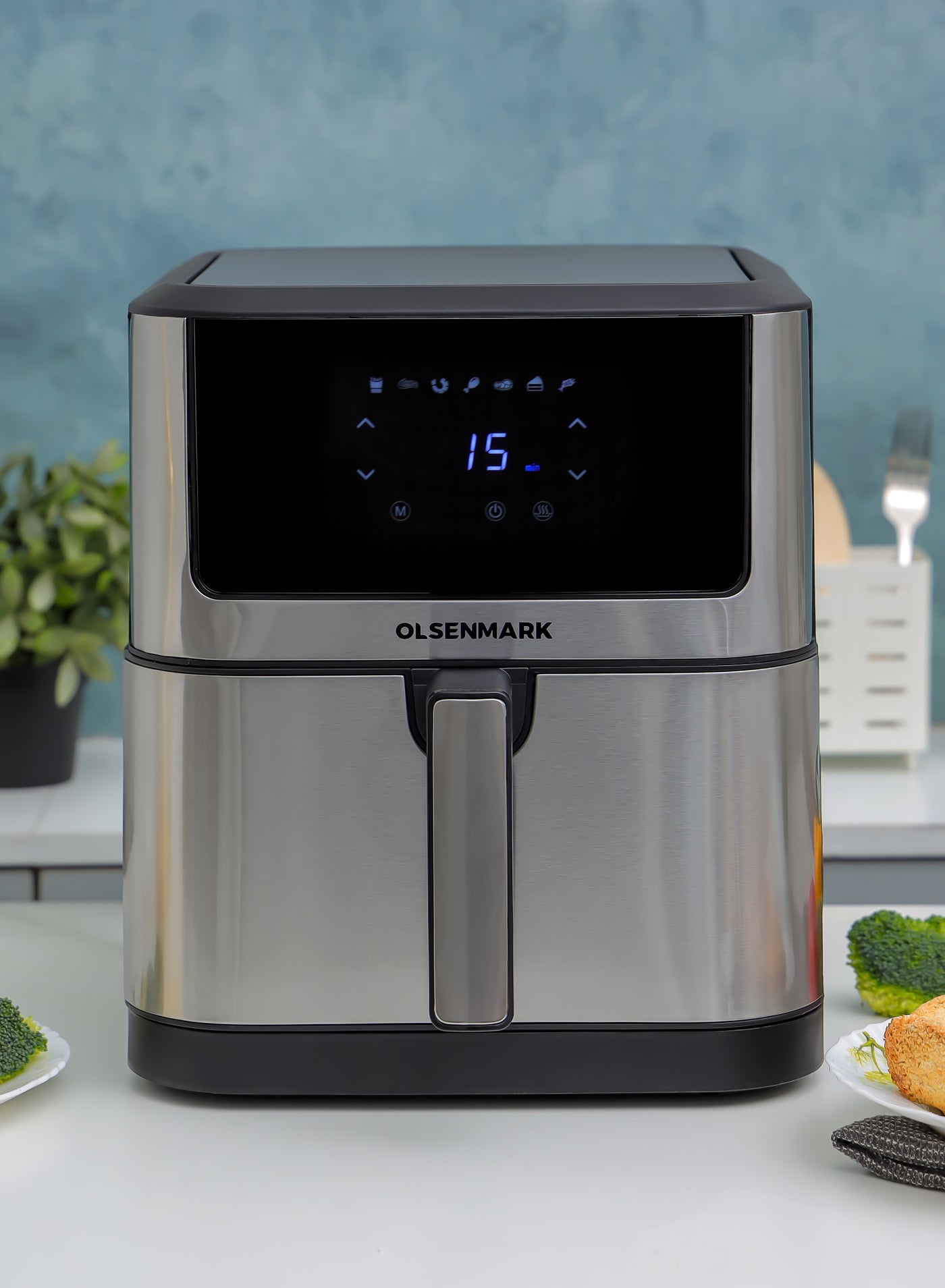 Digital Air Fryer With Non-Stick Frying Pot…