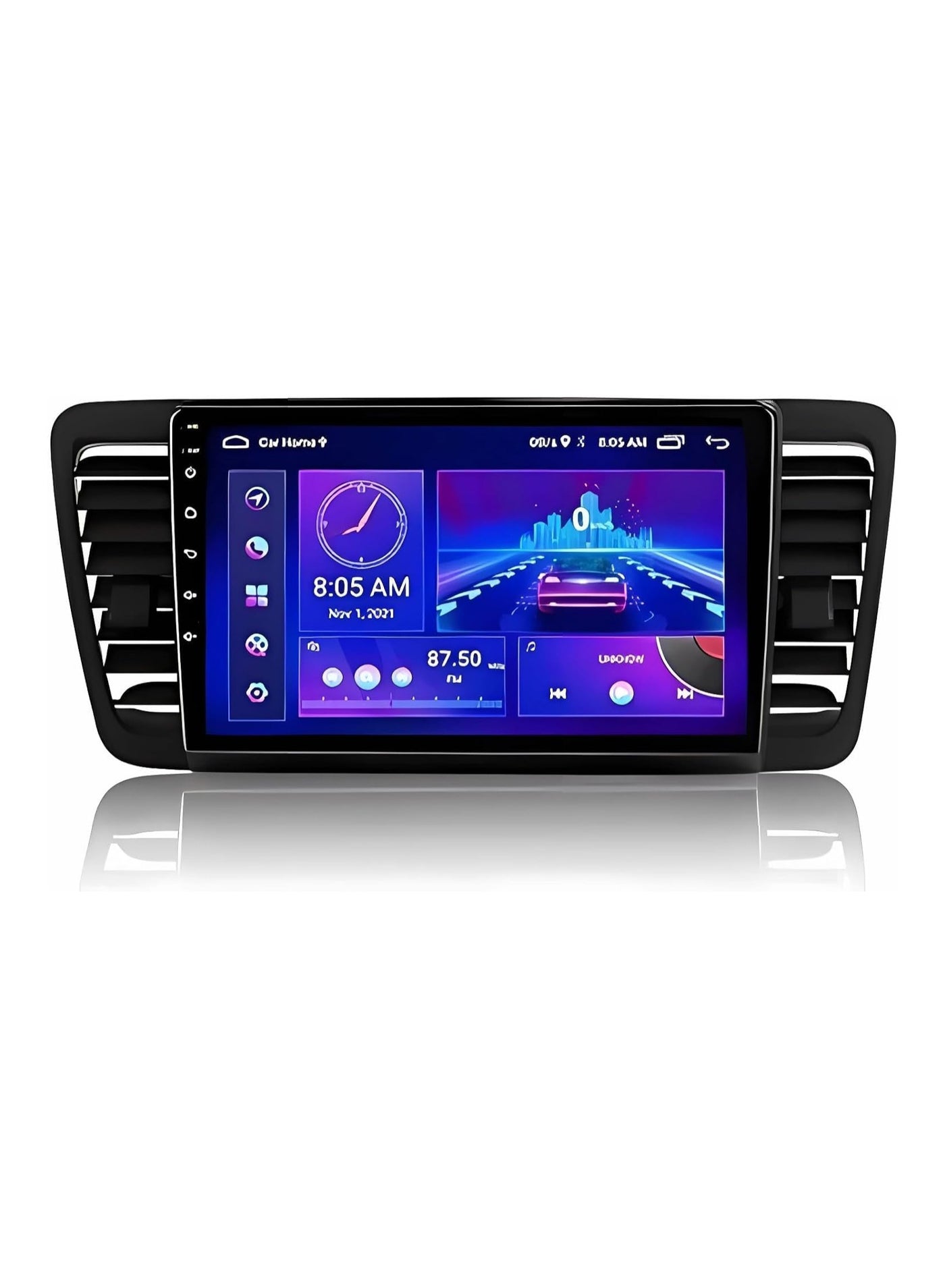 Compare Android Car Stereo for Subaru Legacy Outback 2004 2005 2006 2007 2008 2009 6GB RAM 128GB ROM 9 Inch Support SIM Card, Apple Carplay, MirrorLink WiFi BT, IPS Touch Screen with AHD Camera Included at KSA Price