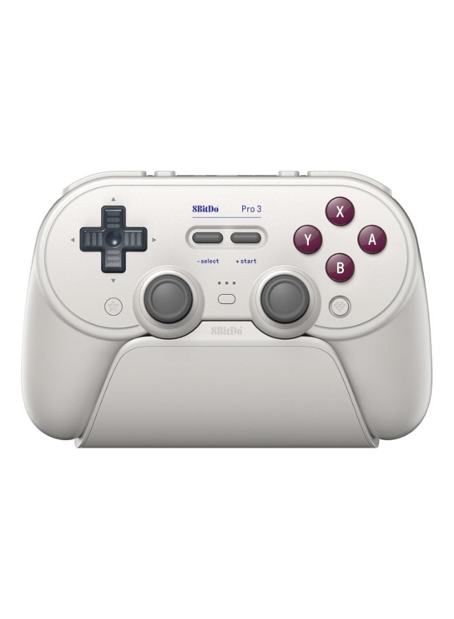 Compare 8BitDo Pro 3 Bluetooth Controller for SwitchSwitch 2 – TMR Joysticks, Swappable ABXY Buttons, Pro Back Buttons, Charging Dock, Hall Effect Triggers, for Windows, Apple, SteamOS, Android  G Classic at KSA Price