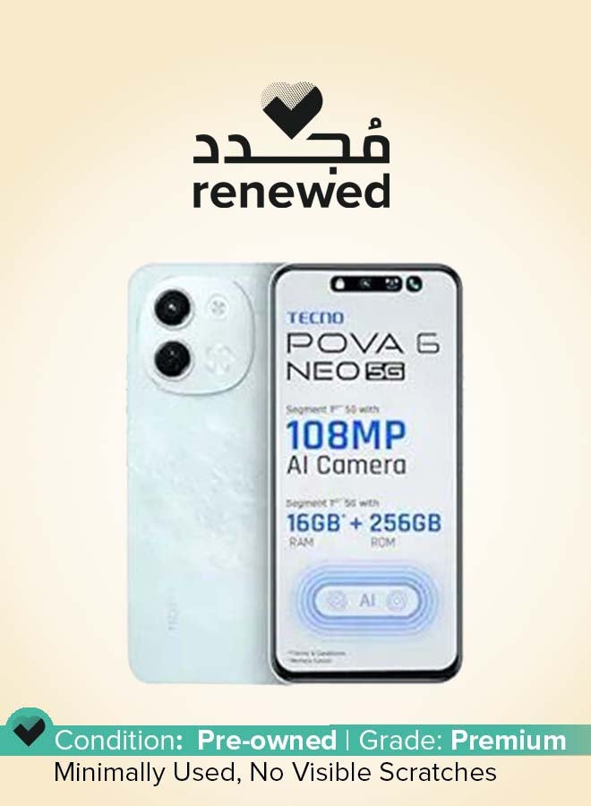 Compare Renewed  POVA 6 NEO 5G Azure Sky 256GB  International Version at KSA Price