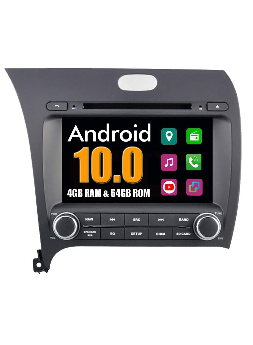 Compare Android Screen for Kia K3 Octa Core 4GB Ram 64 GB Rom Support Apple Car Play  Android Auto Wireless at KSA Price