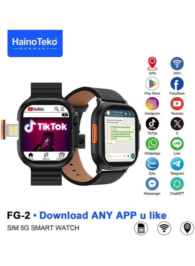 HainoTeko FG-2 5G Android Smart Watch | SIM…