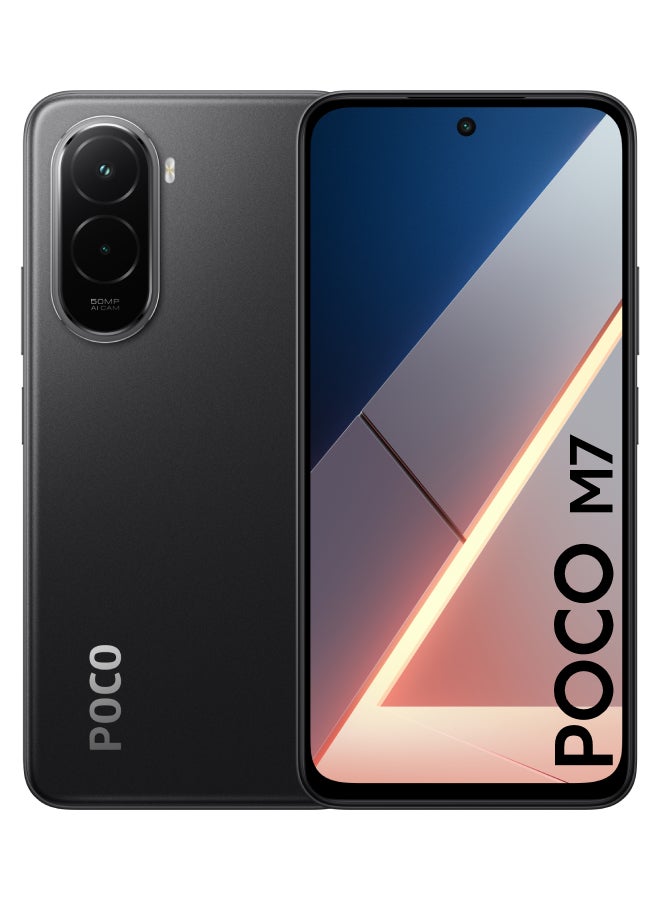 POCO M7 Dual SIM Black 8GB RAM 256GB 4G…