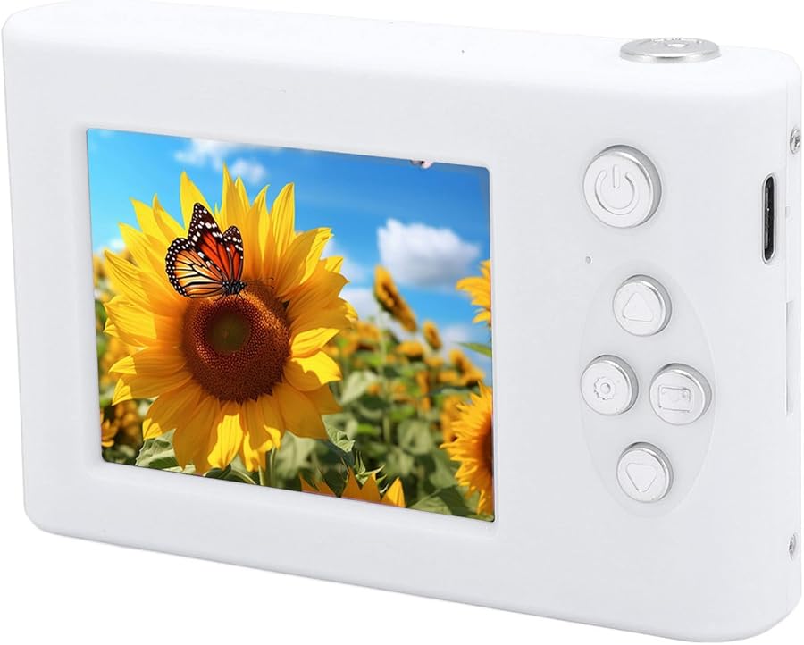 FILFEEL 48MP Retro Digital Camera 8X Zoom Anti…