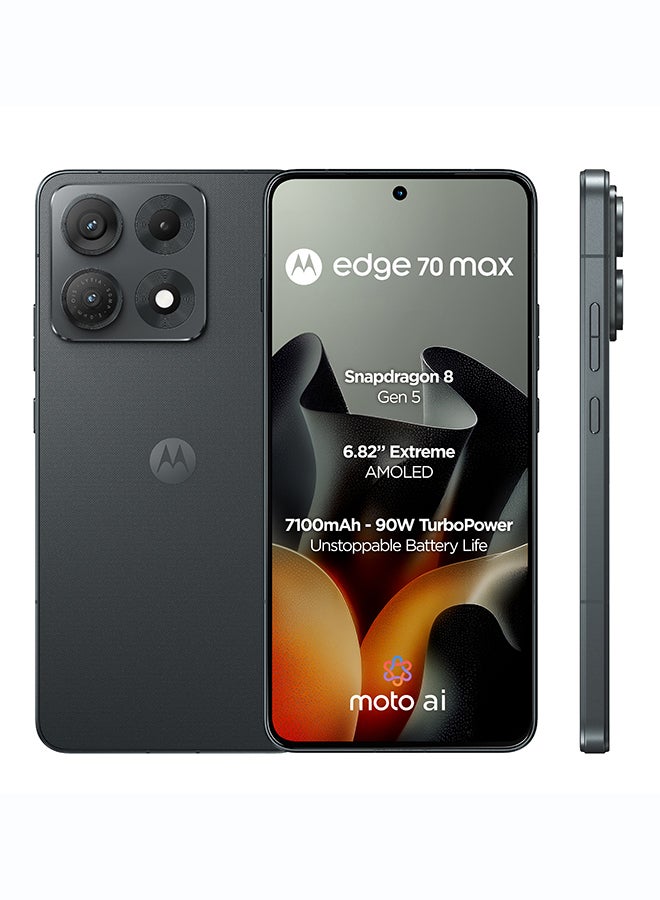Compare Edge 70 Max Dual SIM 5G PANTONE Dark Shadow 8GB RAM 256GB  Middle East Version at KSA Price
