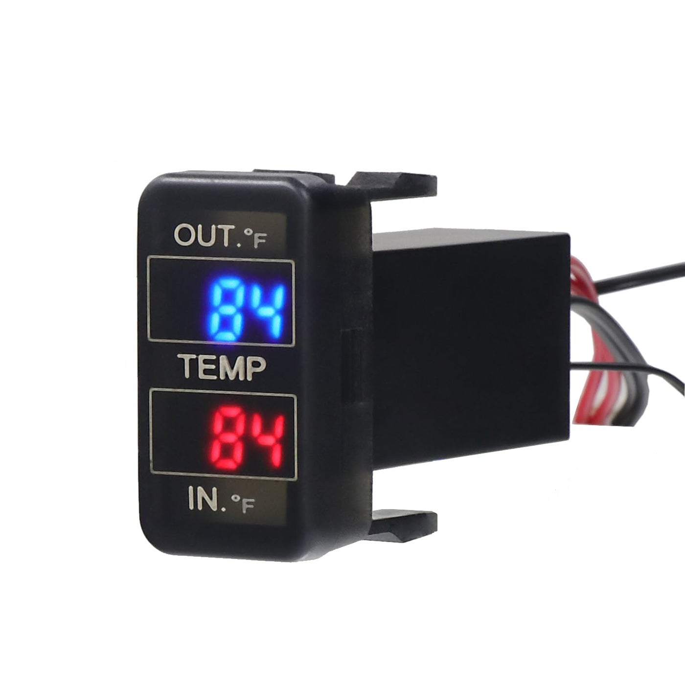 Compare Timloon Car Internal and External Temperature Display with Dual Sensors for Toyota Models at KSA Price
