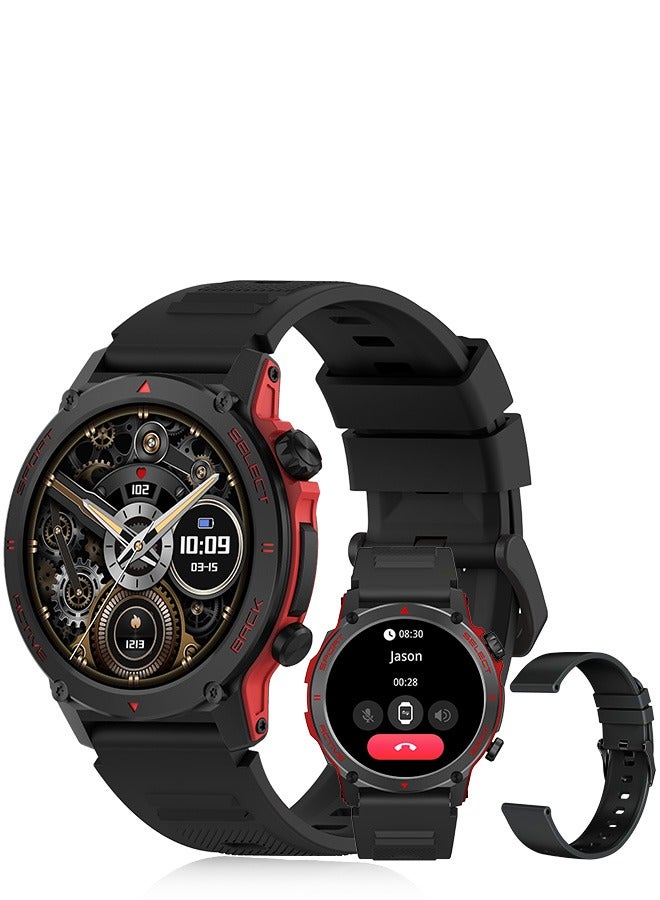 Compare PEJE Smartwatch  1.43 AMOLED,Smart Watches for Men,Prayer Alerts & Arabic, SpO2Heart RateSleep Monitor, 120+ Sports Modes, IP68 Waterproof, Bluetooth Calls + Extra Strap, iOSAndroid Black at KSA Price