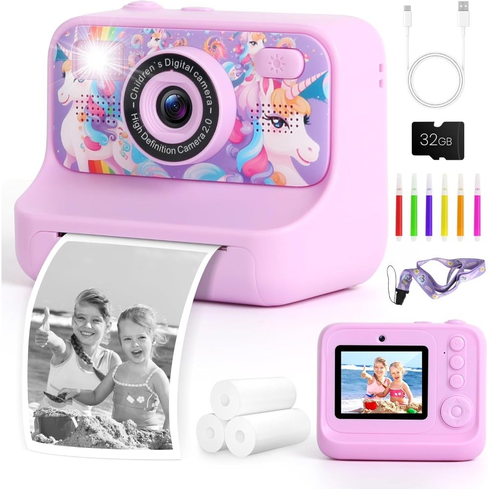 Camera Instant Print, 48MP Digital Camera for with…