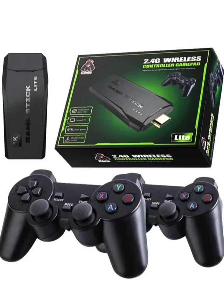 Game Console 4K HD Video Game Console 2.4G Dual…