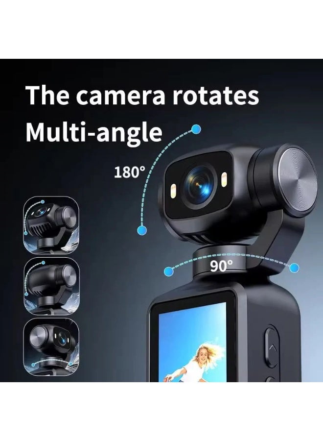 LK-032 Handheld Pocket Action Camera with 180° Rotating…