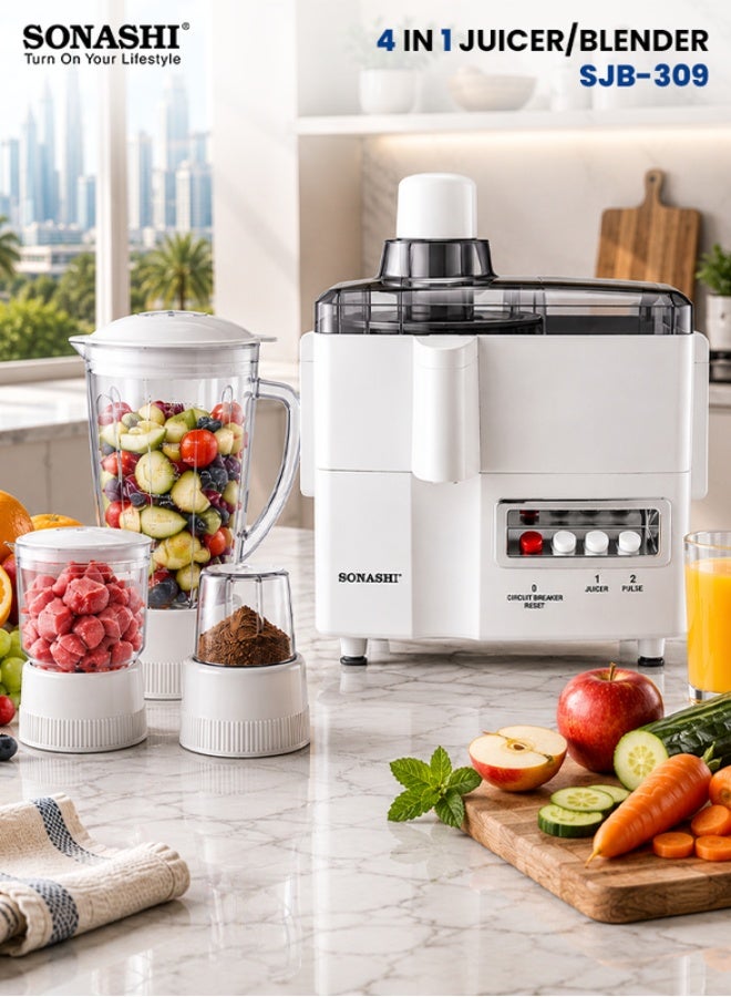 4 in 1 Juicer and Food Processor, Blender,…
