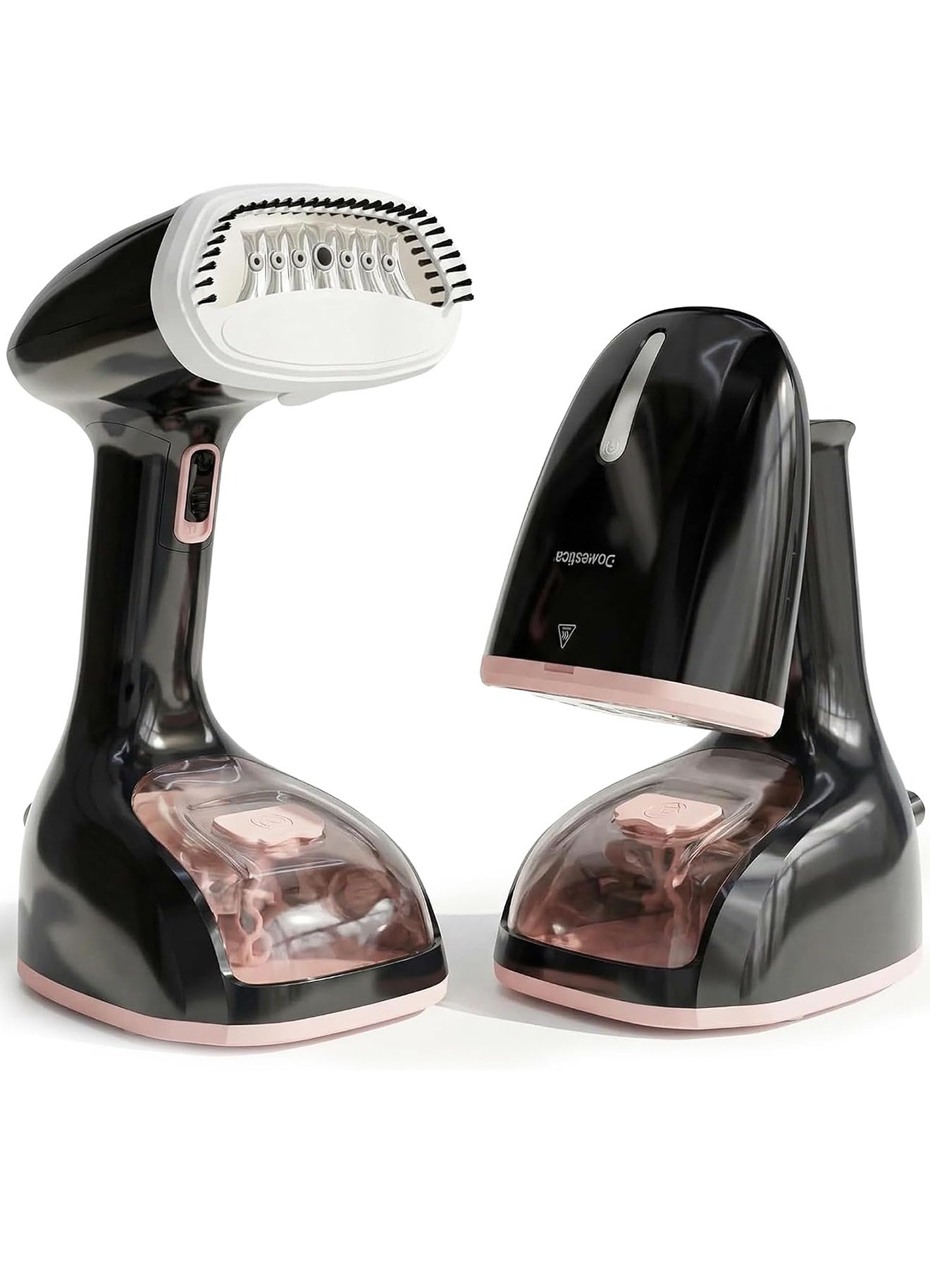 Compare Steamx 1500 Watts Handheld Garment Steamer  | Portable Steam Iron for Clothes with 30 sec Fast HeatUp, Steam Lock | Anti Leak & Foldable Design | 25 gmin High Steam | Vertical & Horizontal Steaming | 180 ml Tank | All Fabrics  Black at KSA Price