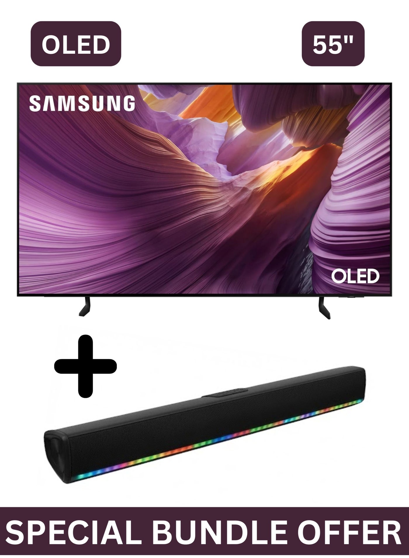 Samsung 55 Inch OLED S85F 4K HDR, Samsung Vision…