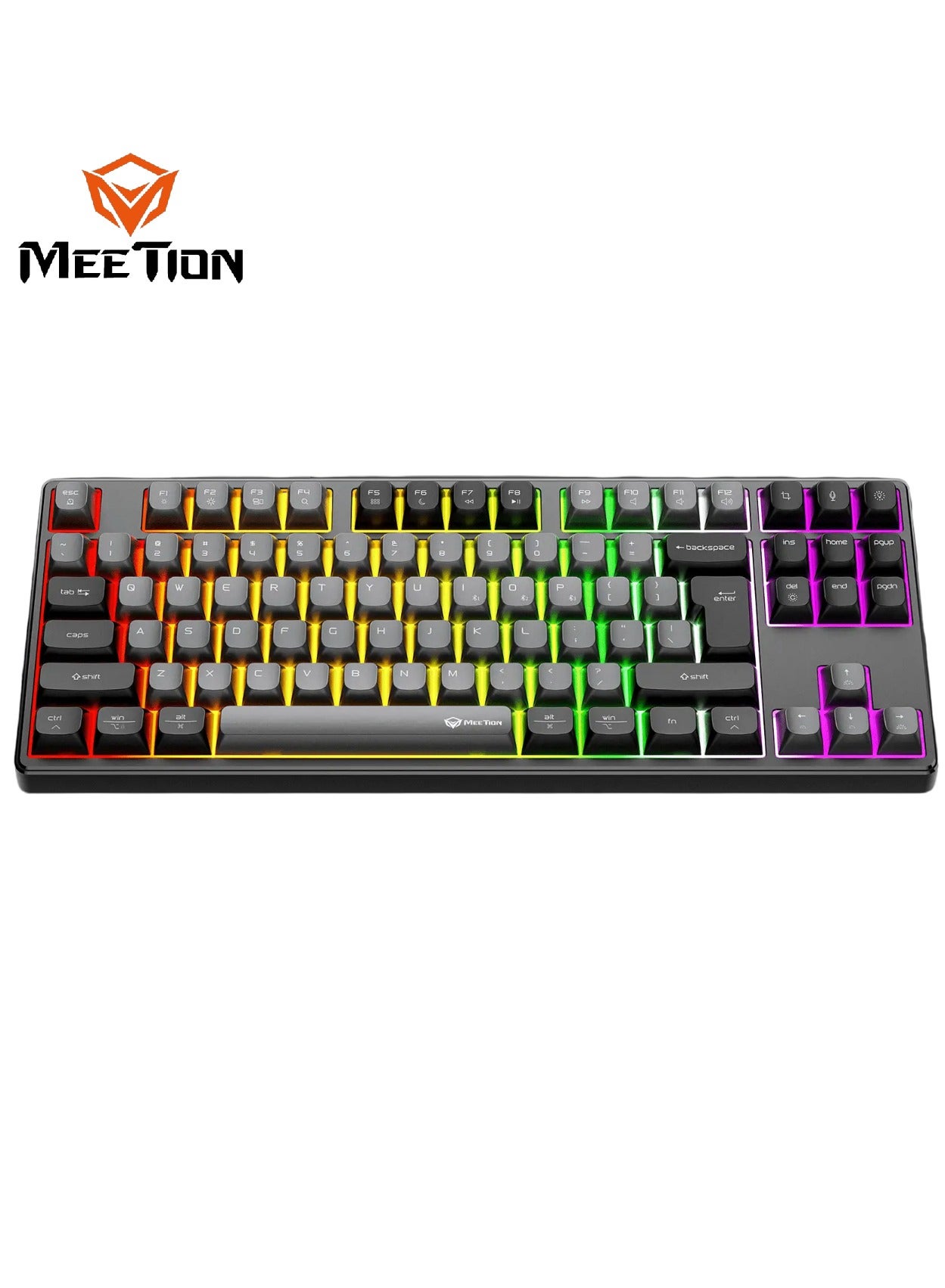 Compare Meetion TKL TripleMode Wireless RGB Mechanical Keyboard MK14 TKL 87 Keys Layout Full Key HotSwap TriMode Connection at KSA Price