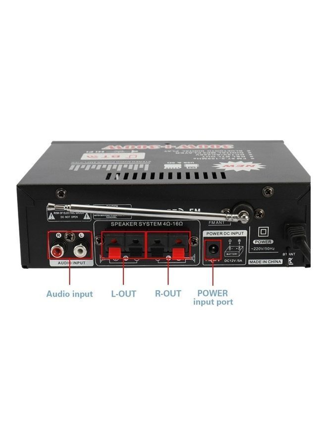 Compare Mini 2CH LCD Display HIFI Audio Stereo Power Amplifier at KSA Price