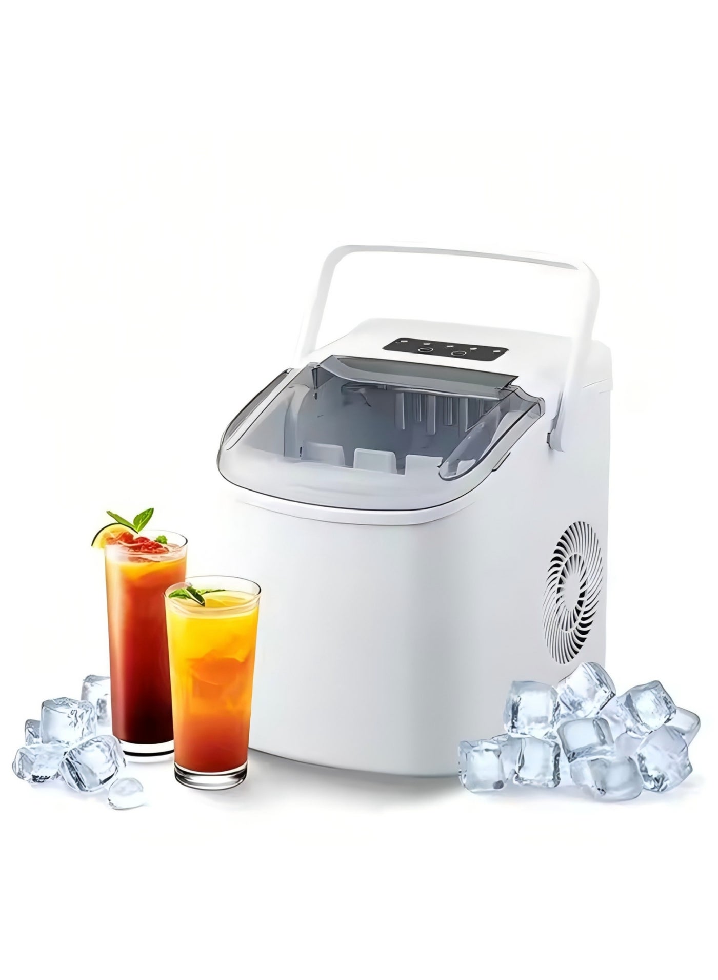 Ice Maker Countertop Portable Self-Cleaning Ice…