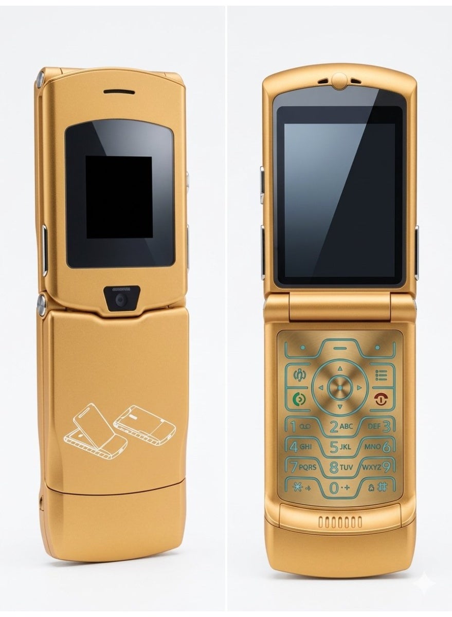Hope Classic Slim Flip Mobile Phone with Dual Screens,…