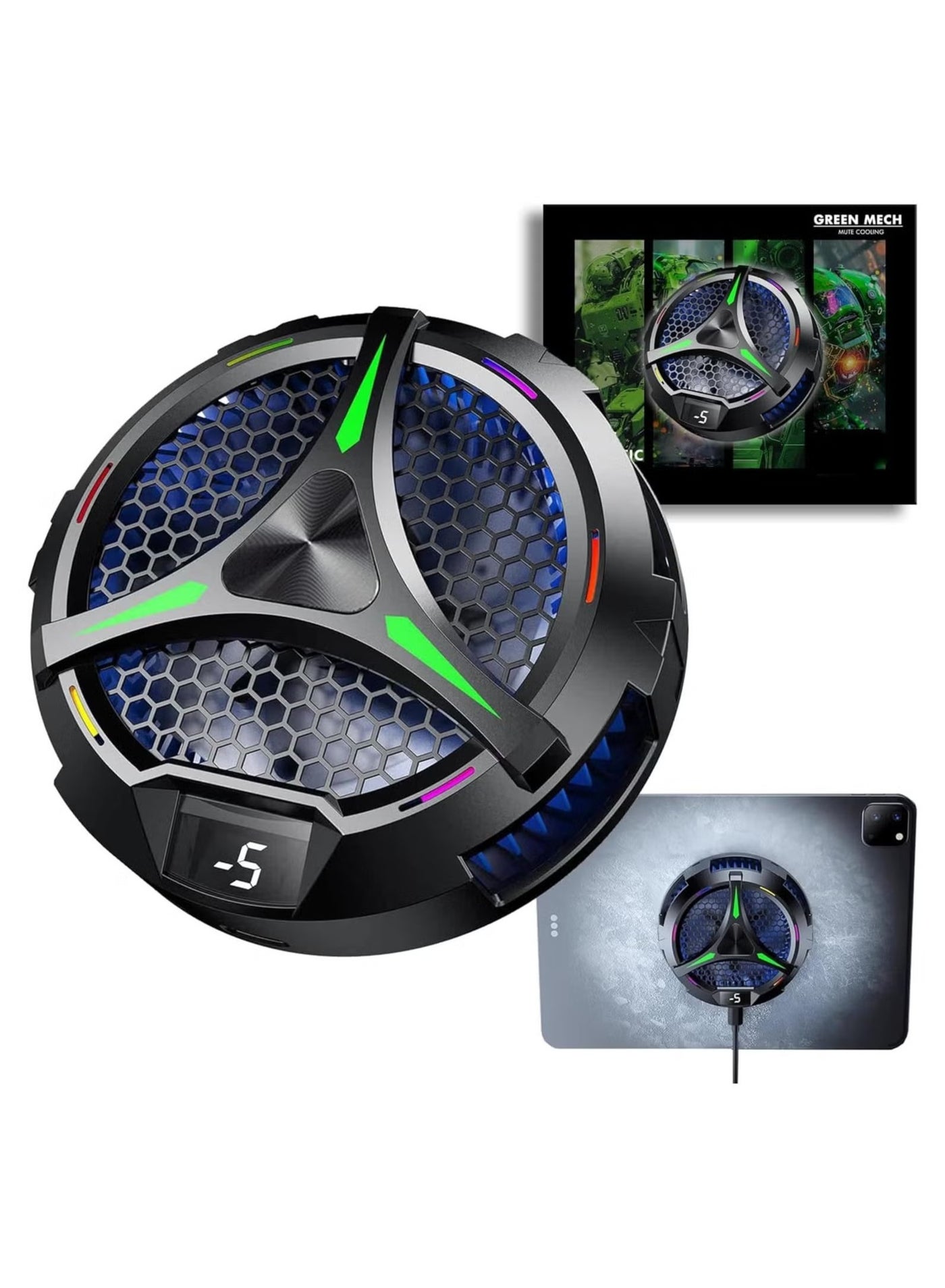 Magnetic iPad Cooler – High-Performance Tablet Cooling…