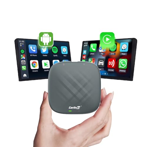Compare Wireless CarPlay Adapter for iPhone & Android Phone 3 in 1 Carlinkit Ai Box. Android 13.0Wireless Android AutoWireless CarPlay, Quick Connection Bluetooth CarPlay Adapter  CPC200Tbox S1C at KSA Price