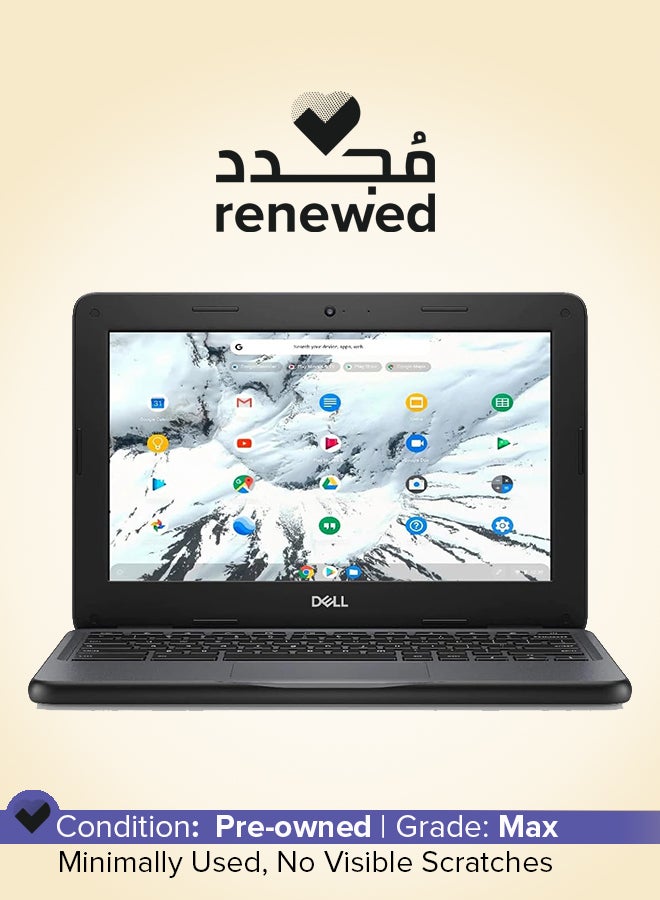 Compare Renewed  Chromebook 3100 With 11.6 Inch Display,Celeron N40004GB RAM32GB EMMCChrome OSIntel HD Graphics English Black at KSA Price