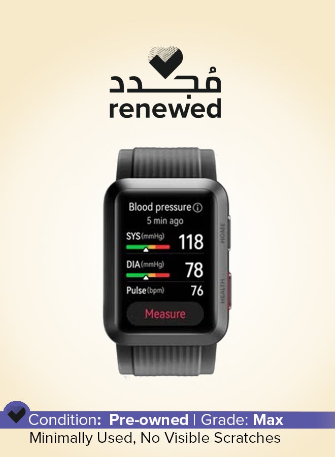 Compare Renewed  Watch D Smartwatch Tracker Black at KSA Price
