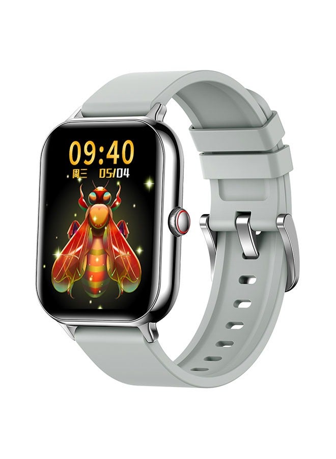 Compare KU6 Smart Sports Watch AMOLED Display Heart Rate Detection 100 Motion Detection Aid Support ChatGPT Waterproof Watch Sleep Heart Rate Detection Compatible with Android iOS Sliver at KSA Price