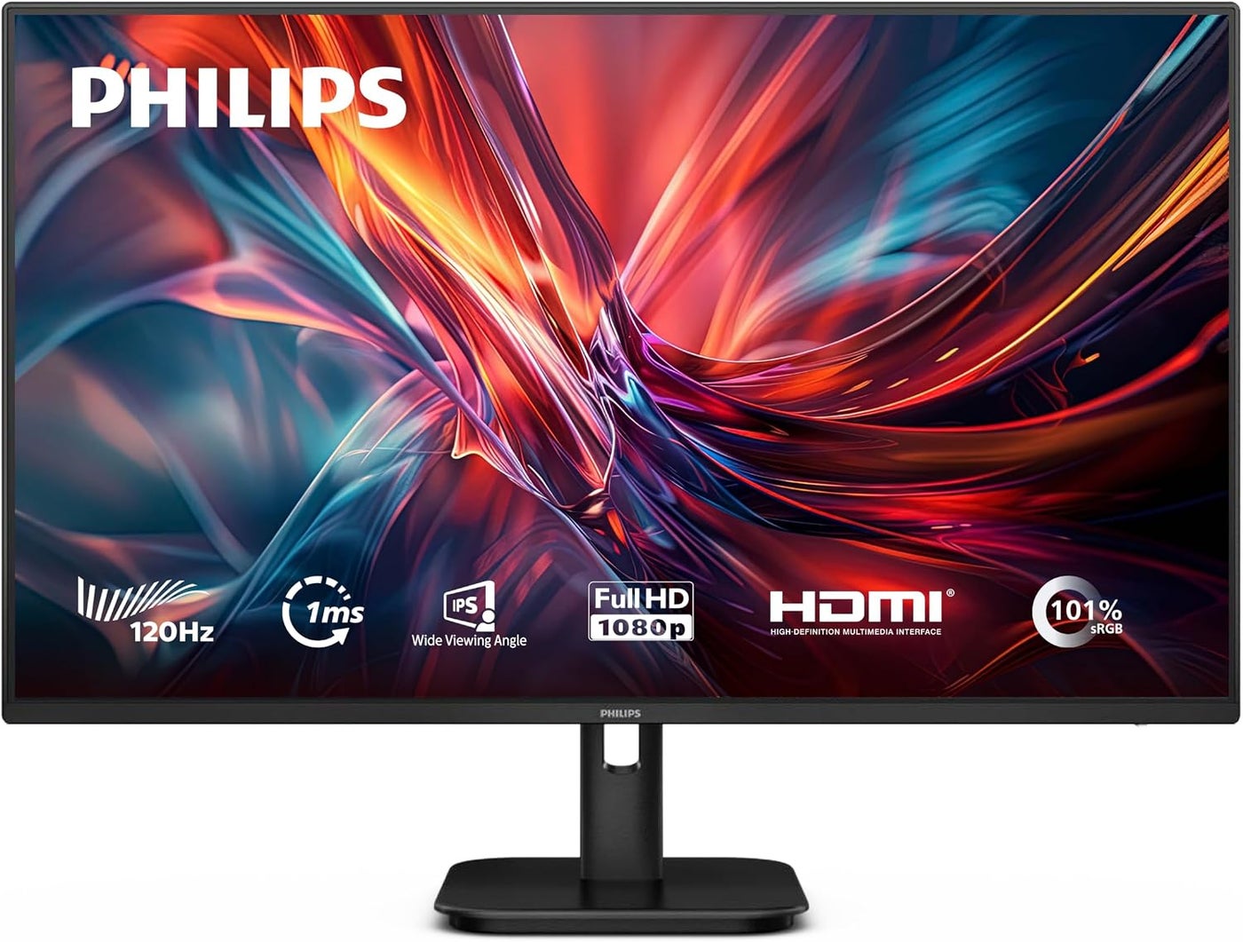 Compare 27 inch FHD, IPS Monitor, 120Hz Refresh Rate, 1ms Response Time, Adaptive Sync, LowBlue Mode, Flicker Free, Vesa mount, HDMI and VGA connectivity for Office & Home, Philips monitor, 27E1N2100D black at KSA Price