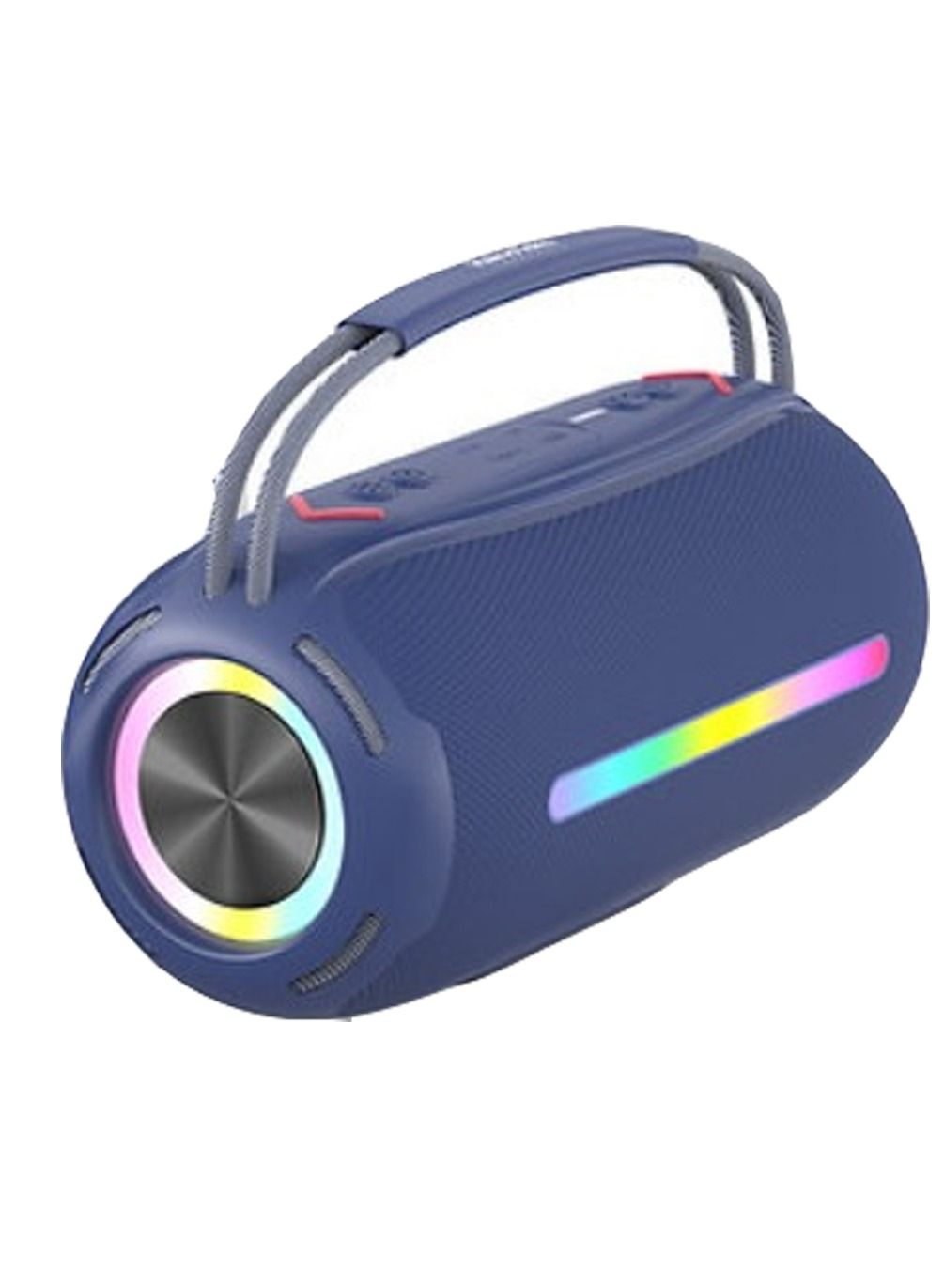 Compare Portable Wireless Bluetooth Speaker With High Bass Clear Sound Blue at KSA Price