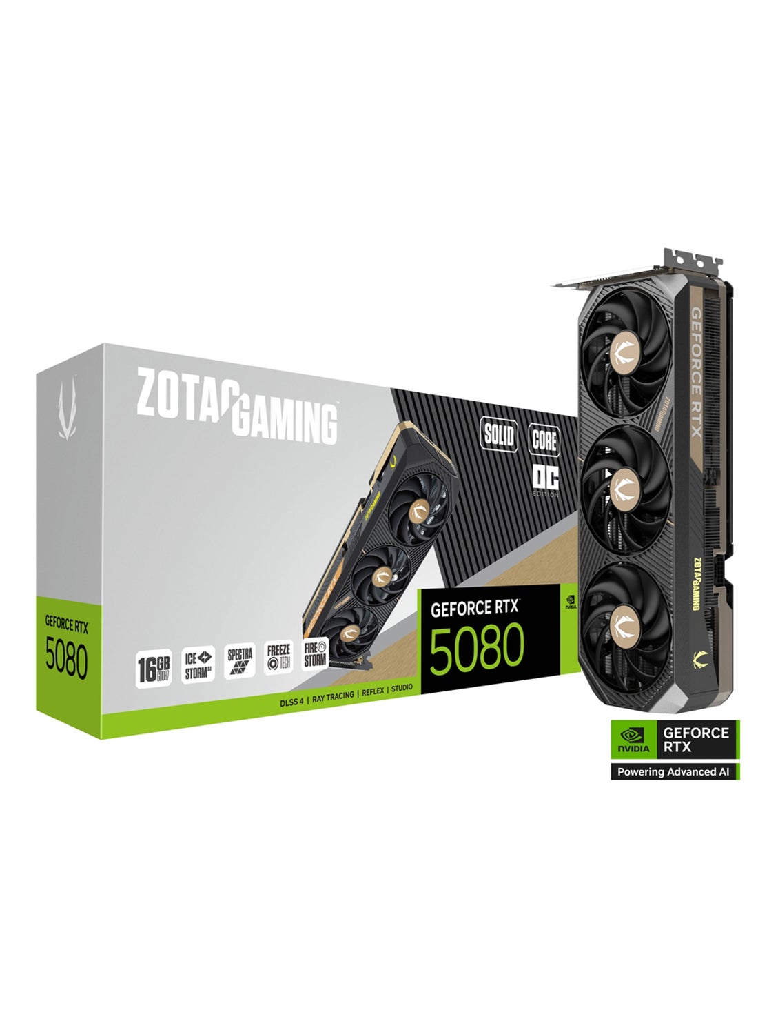 GAMING GeForce RTX 5080 SOLID CORE OC 16GB GDDR7…