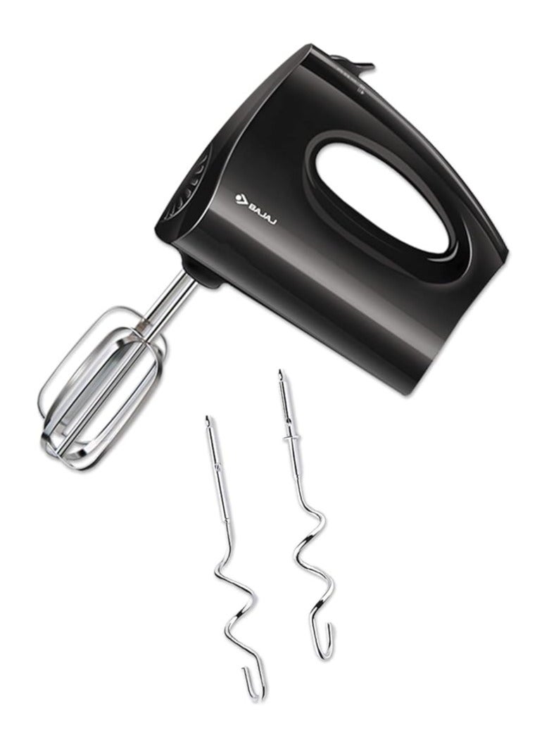Compare 250W Hand Blender with Stainless Steel Accessories, 3Speed Control for Superior Beating, ChromePlated Dough Hooks & Beater, Eject Button | Sleek & Efficient Design HM 01 Black at KSA Price
