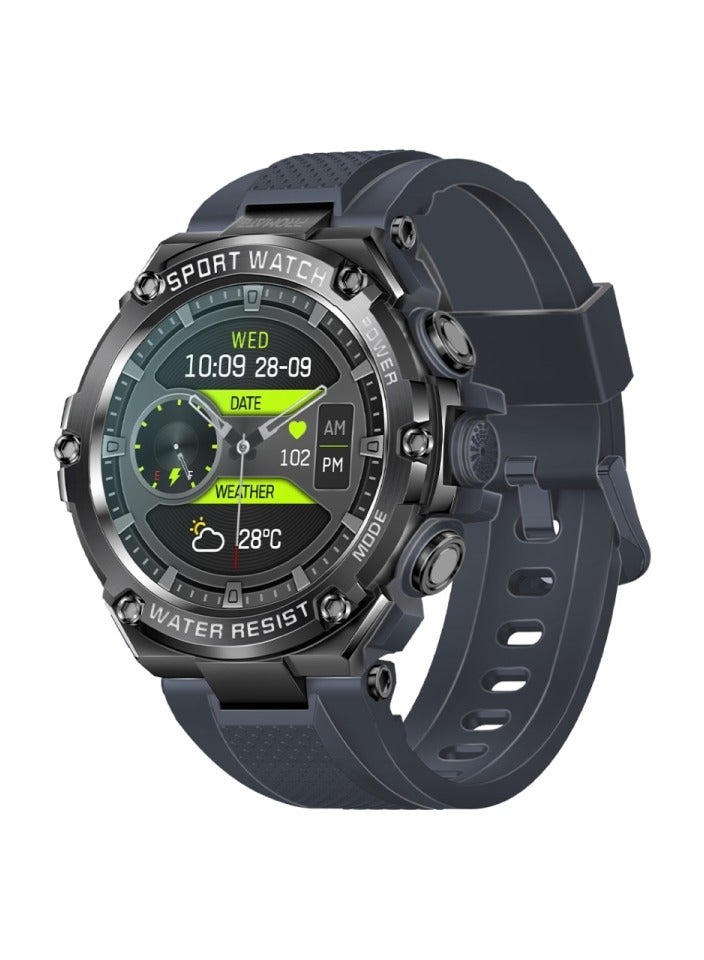 Compare Smart Watch, RoundScreen Bt 5.1 Fitness Tracker With 1.53Â€ Tft Display, 80 Day Battery,Pentamagnetism Speaker,ECard Quick Share And Ip67 Water Resistance For Iphone 17, Galaxy S25,XwatchR19 Grey at KSA Price