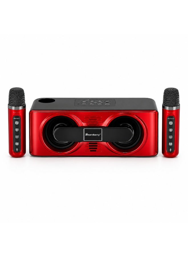 Compare M24 Portable Wireless Karaoke Speaker with Microphone – 20W Powerful Sound, 3000mAh Rechargeable Battery, Bluetooth Party Speaker for Home, Outdoor & Events with Deep Bass Audio at KSA Price