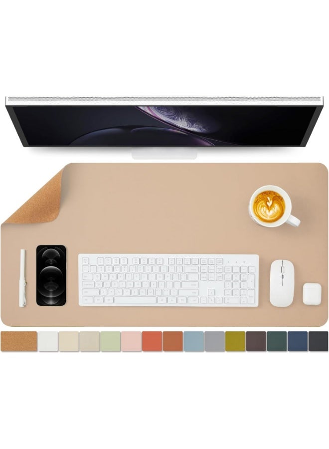 Large Desk Pad, Non-Slip PU Leather Desk Mouse…