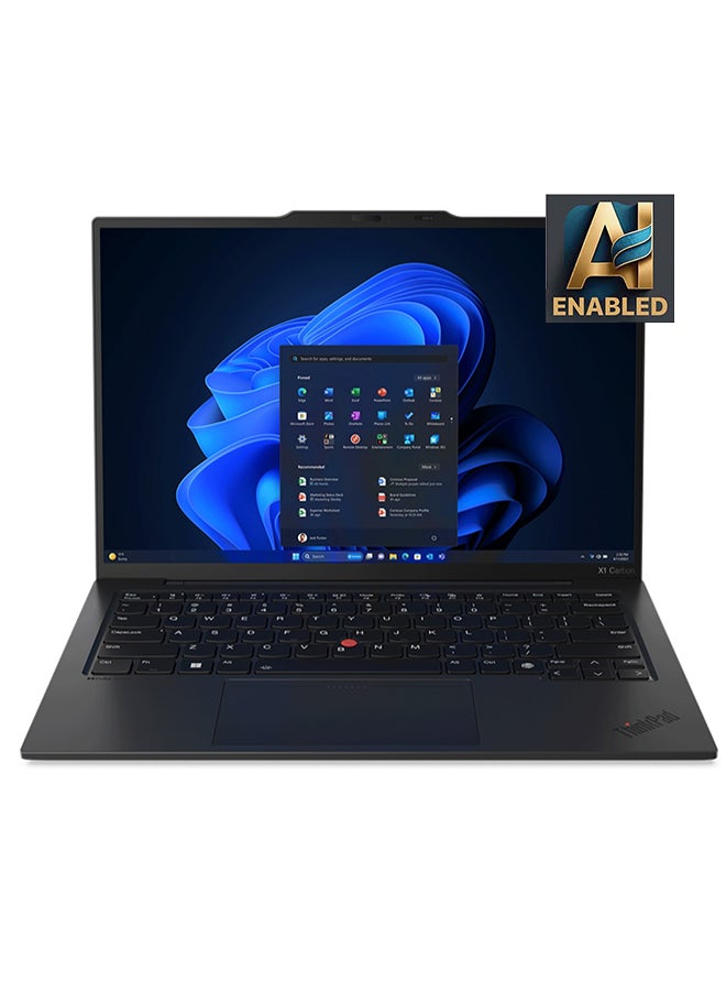 Compare ThinkPad X1 Carbon Gen 12 21KC004AUS Intel Core Ultra 7 165U vPro, 14â€³ WUXGA 1920 x 1200, IPS Touch display, 32GB RAM, 1TB SSD, Windows 11 Pro English Black at KSA Price