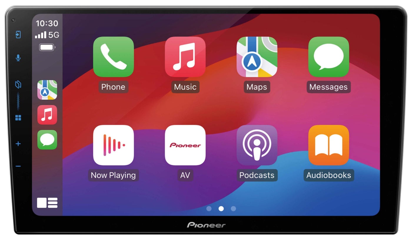 Compare Pioneer DMHAP6650BT 9 Perfect Fit AV Receiver With Wireless Apple CarPlay, Wireless Android Auto and Mirroring By Weblink Cast Pioneer Car Stereo Touch Screen Power Sound Output Radio Bluetooth USB at KSA Price