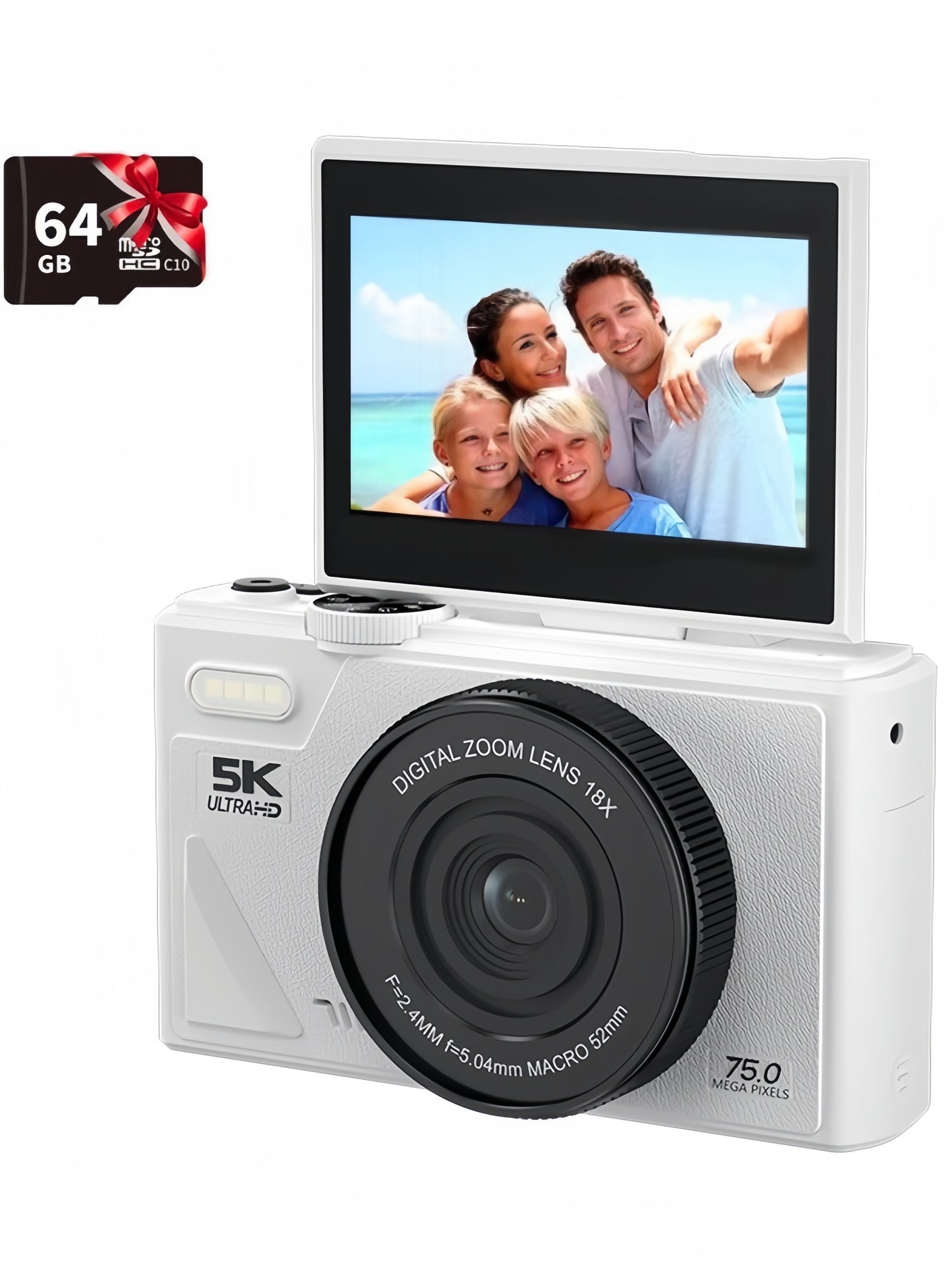 Digital Camera, 5K Vlogging Camera, Kids Camera…