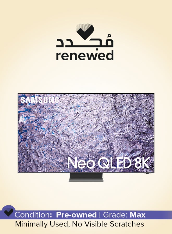 Compare Renewed  65 Inch 8K Neo QLED HDR Quantum Matrix Technology Pro 65QN800C Black at KSA Price