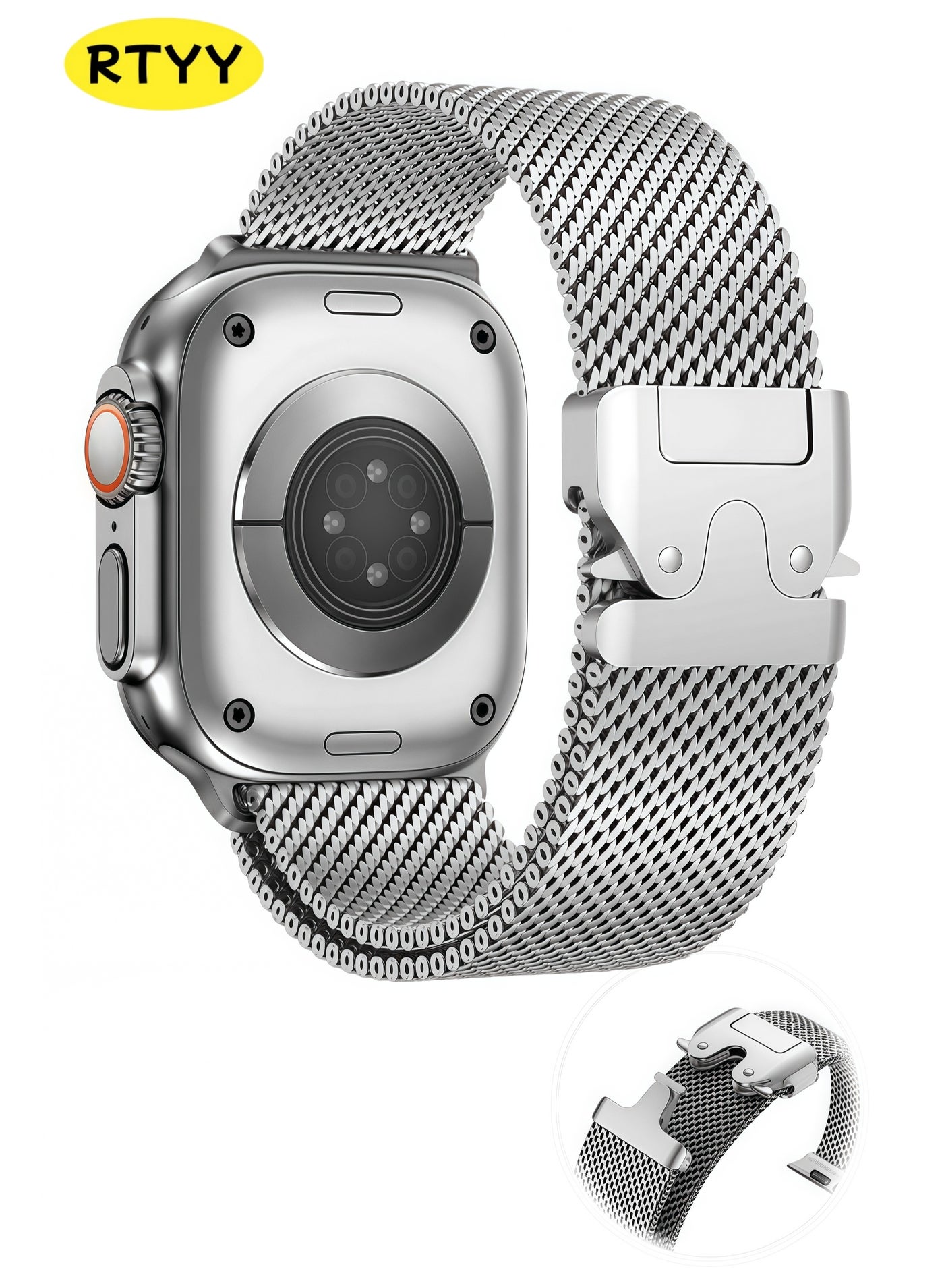 Milanese Mesh Loop Compatible with Apple Watch Metal…