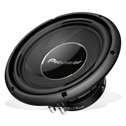 PIONEER A-Series TS-A25S4 10” Subwoofer – 1300W Max,…
