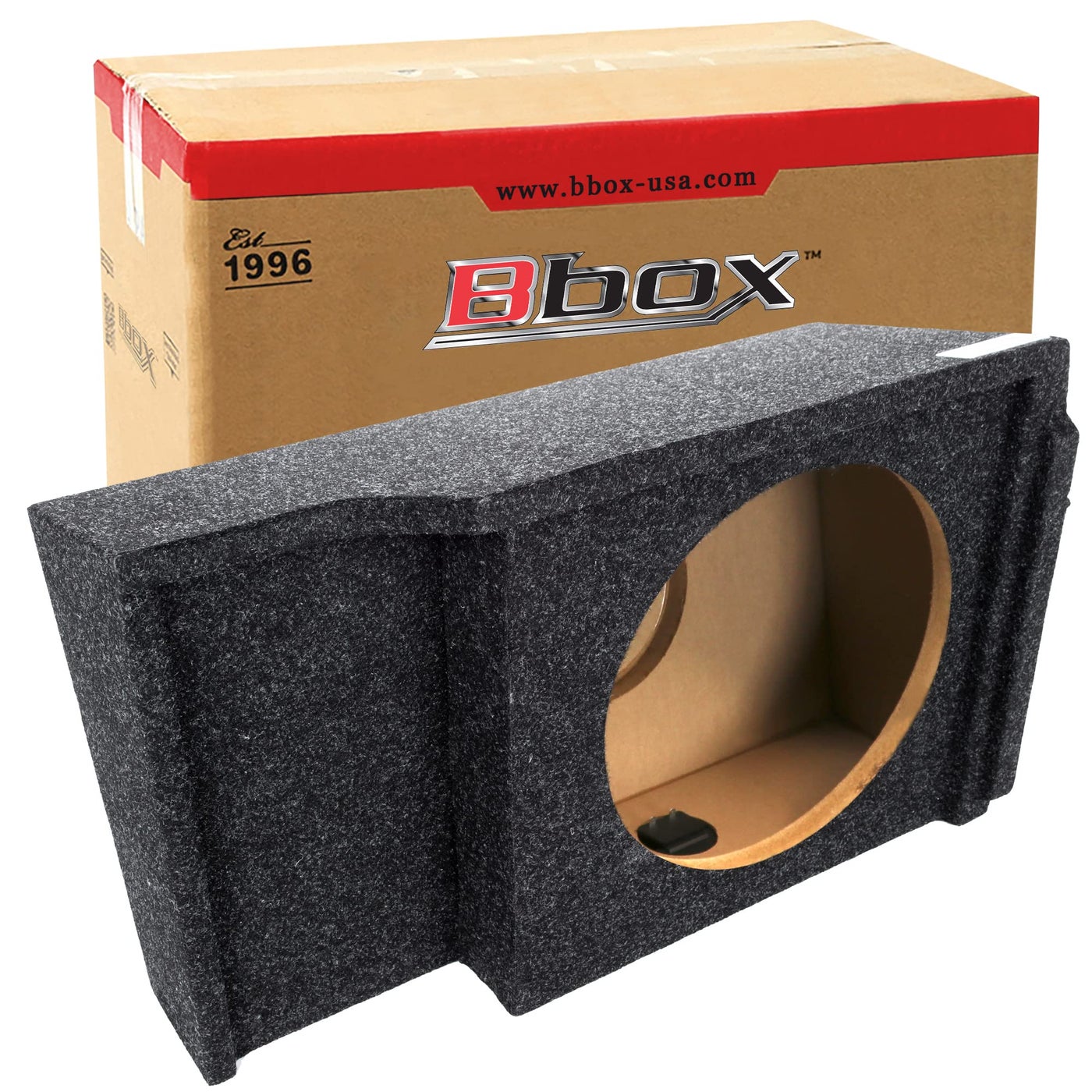 Compare Atrend Bbox Single Sealed 12 Inch Subwoofer Enclosure AccuTuned Sealed Subwoofer Boxes Subwoofer Box Improves Audio Quality Sound Bass Fits 19992007 ChevroletGMC SilveradoSierra Extended Cab at KSA Price
